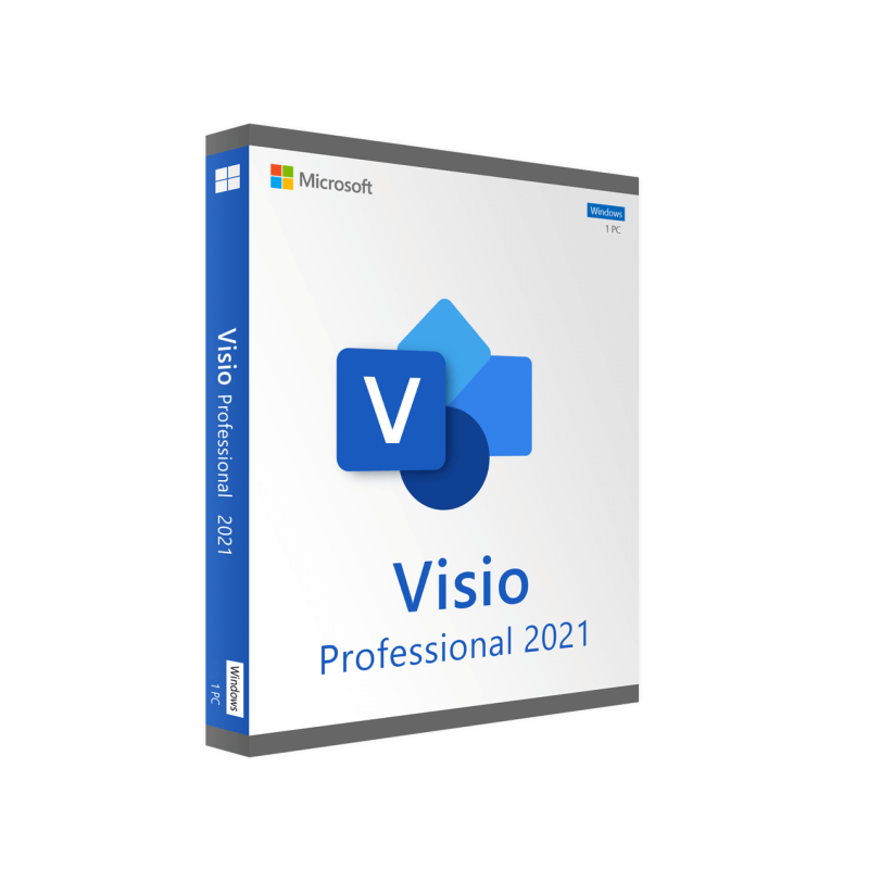 Visio 2021 Professional 1 Dispositivo