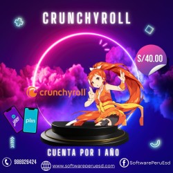 Crunchyroll Premium 1 Año – Ver Anime HD | S/. 40 Perú