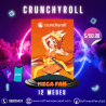 Crunchyroll Premium Mega Fan 12 Meses | Cuenta Global | Anime Sin Límites Perú